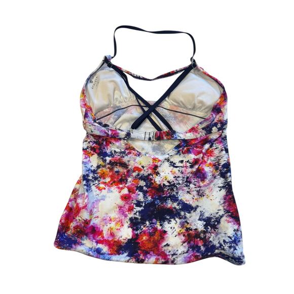 ATHLETA Hypersonic Scoop Tankini Top in Size Small - Picture 3 of 6